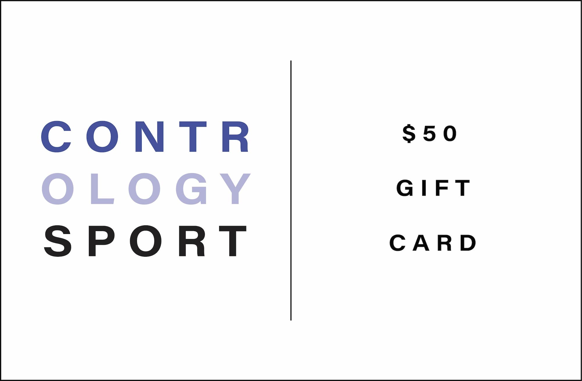 Contrology Gift Card